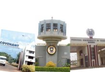 Covenant, UI, FUTA The Top Universities in Nigeria
