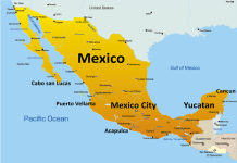A church Roof collapse in Mexico claimed seven lives.