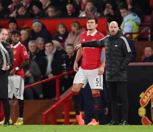 EPL November Player and Manager of the Month Awards Go to Maguire and Ten Hag.