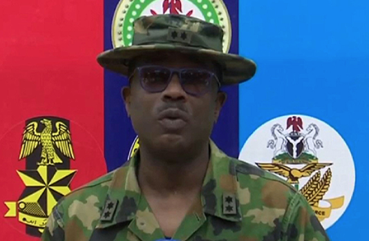 ‘No gree for terrorists’ in 2024, DHQ urges Nigerians