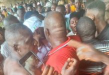 Ondo APC Primary: Angry Party Members Beat Commissioner Over Result Sheets
