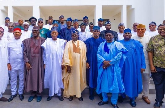 President Tinubu Meets with APC Governors