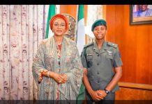 Nigeria First Lady, Sen. Oluremi Tinubu Celebrates Pioneer Nigerian Female Graduate Of UK Military Academy