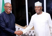Atiku Hosts Peter Obi In Abuja