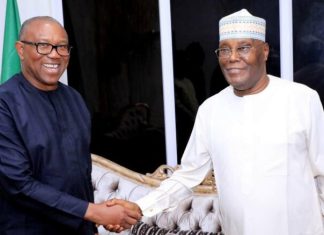 Atiku Hosts Peter Obi In Abuja
