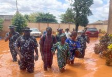Flood Hits INEC Headquarters In Edo