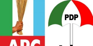 Court Sacks Zamfara Rep for Defecting from PDP to APC APC and PDP flag