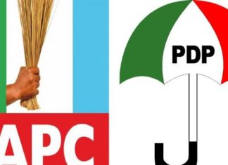 Edo Guber: Don’t Blame Us For Your Judicial Mishap, APC Tells PDP APC and PDP flag