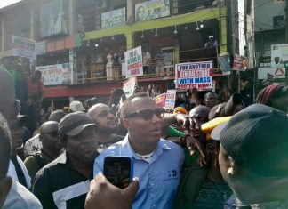 Sowore leads Lagos protest, demands release of Kanu, others