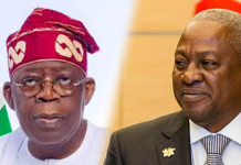 Tinubu congratulates Ghana’s president-elect, John Mahama