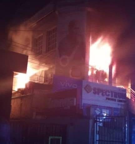 Fire Razes Computer Village Building, Goods Worth Millions Lost