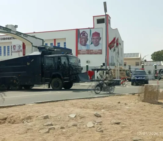 Heavy Security Around Kano Govt House Amid Gov Yusuf’s Planned Defection
