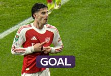 Havertz late strike seals Arsenal spot in Carabao cup final against Chelsea
