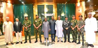 Tinubu Meets Security Chiefs, Ribadu Over Rising Insecurity