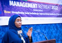 Former Humanitarian Affairs (Sadiya Umar Farouq) Declares Wanted By The EFCC